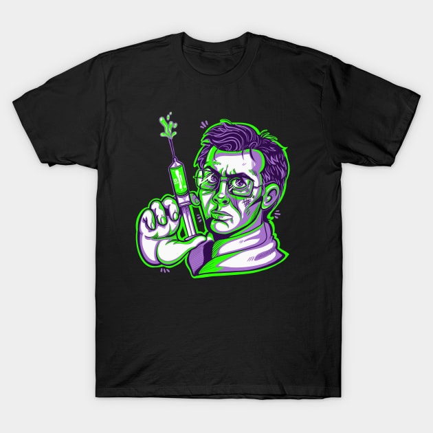 Dr. Herbert West T-Shirt by The Asylum Countess